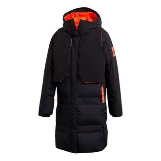 adidas (WMNS) adidas Myshelter Cold.RDY Down Jacket Asia Sizing Black Orange FR9529