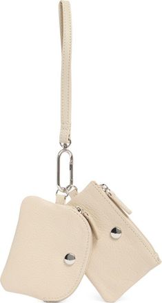 Mundi Kelly Wristlet & Coin Pouch in Parchment at Nordstrom Rack