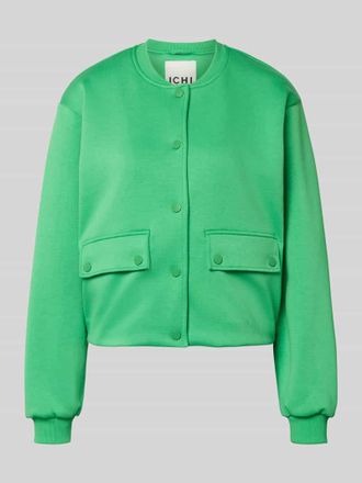 Ichi Regular Fit Jacke mit Viskose-Anteil Modell Kate in Gruen, Gr&ouml;&szlig;e XXL