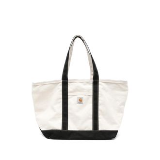 Carhartt Work in Progress Logo-patch Cotton Tote Bag