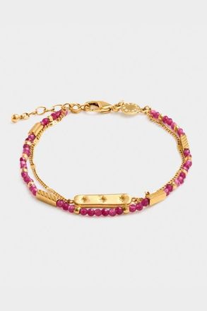 Katie Loxton Birthstone Bracelet January in Garnet at Nordstrom