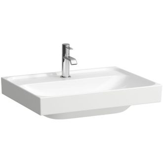 Laufen Laufen - Meda lavabo, encastrable, 600x460mm, 1 trou pour robinet