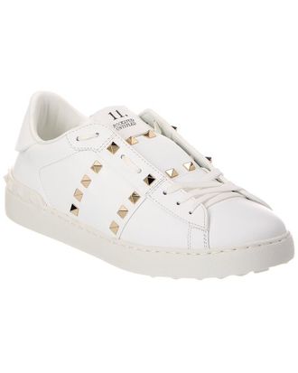 Valentino Rockstud Leather Sneaker