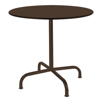 Schubiger M&ouml;bel Metall-Tisch Rigi Rund