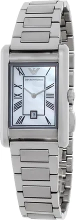 Armani Gino Quartz Mother of Pearl Dial Mens Watch AR11664
