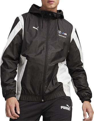 Puma Mens BMW M Motorsport Hooded Woven Jacket Black, XL