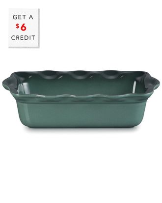 LE CREUSET Heritage Fluted Loaf Pan With $6 Credit