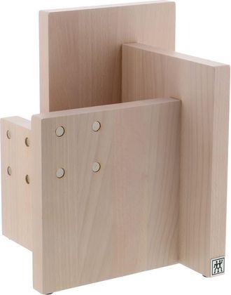 Zwilling Italian Square Magnetic Beechwood Knife Block in White at Nordstrom