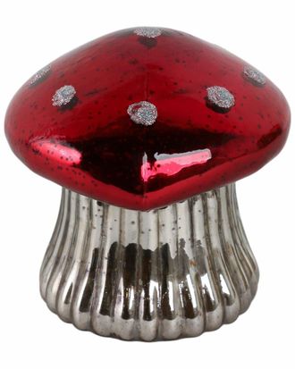 Sagebrook Home 6In 12Oz Cinnamon Mushroom Candle