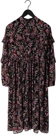 Notes du Nord Fabiola Lurex Midi Jurk - Dames - Maxi kleedjes - Veelkleurig - XS - Kleedjes