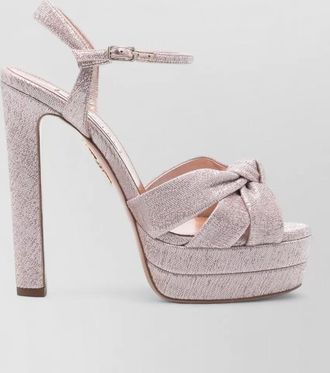 Aquazzura silk sandals