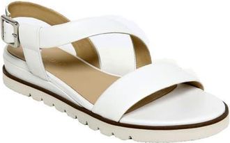 David Tate Ingrid Wedge Sandal in White at Nordstrom, Size 10
