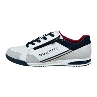 Bugatti Heren, Schoenen, Wit, Maat: 46 EU Leer