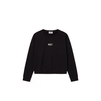 Freddy Felpa donna girocollo oversize cropped basic