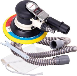 OEM Lijadora Neum&aacute;tica Exc&eacute;ntrica 150mm Con Manguera, Bolsa, Aspiraci&oacute;n