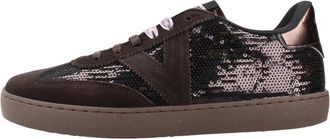 Victoria Deportivo Cordones - Dames - Sneakers - Bruin - 39 EU - Leer - Schoenen