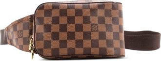 Louis Vuitton Marsupio Geronimos in tela Damier - Marrone