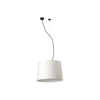 Faro Barcelona Samba L&aacute;mpara Colgante Negra/beige &Oslash;450 64314-55