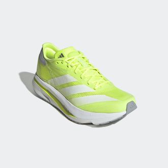 adidas Laufschuh ADIDAS PERFORMANCE ADIZERO SL2, Damen, Gr. 38,5, gelb (hi, res gelb, cloud wei&szlig;, halo silber), Textil, Schuhe Laufschuh, mit Lightstrike-Soh