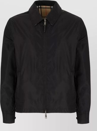 Burberry long sleeve shirt jacket buttoned cuffs collar