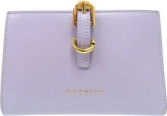Givenchy Purple Leather Wallet (Bi-Fold) (Pre-Owned)