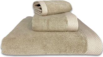 BedVoyage Luxury Viscose Odor & Mildew Resistant Towel Collection, 3pc Set in Champagne at Nordstrom