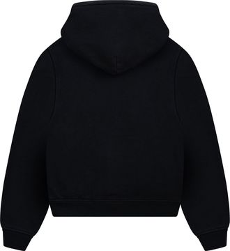 Rhude Mens Hooded Sweatshirt Regatta Vintage Black-White Cotton Sweatshirts Black/white Sweater
