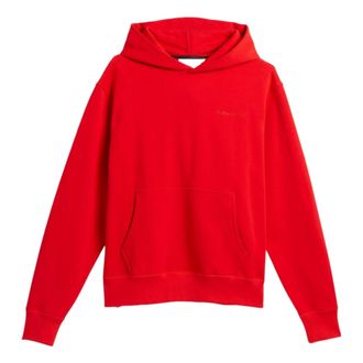 adidas x Pharrell Humanrace Small Logo Hoodie Red HF9903
