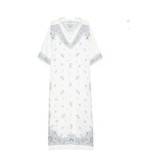 Ferragamo Cape - female - Ferragamo - Midi Dresses - White - ONE SIZE - Dresses