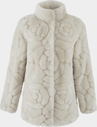 Gorski Floral Merino Shearling Jacket