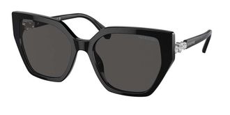 Swarovski SK6016 100187 Womens Sunglasses Black Size 56