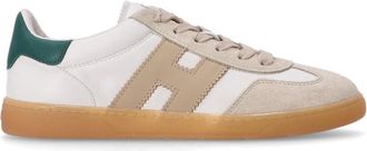 Hogan White Lace Up Sneakers