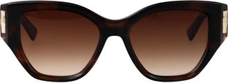 Longchamp Lo 764S Zonnebril - Dames - Zonnebrillen - Bruin - 51 MM - Accessoires