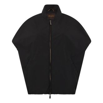 Moorer Dalia Cape - female - Moorer - Ponchos - Black - 3XL - Jackets