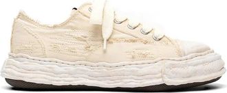 Miharayasuhiro Peterson 23 Ripped Overdye Sneaker - Heren - Sneakers - Beige - 46 EU - Schoenen