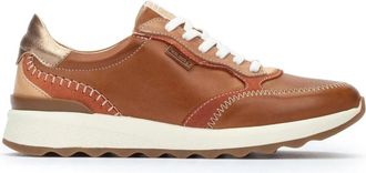Pikolinos Arrecife Vetersneaker - Dames - Sneakers - Bruin - 37 EU - Leer - Schoenen