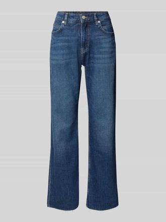 Boss Orange by Hugo Boss BOSS Orange Regular Fit Bootcut-Jeans aus Baumwoll-Mix Modell C_ANGELA MR in Dunkelblau, Gr&ouml;&szlig;e 25