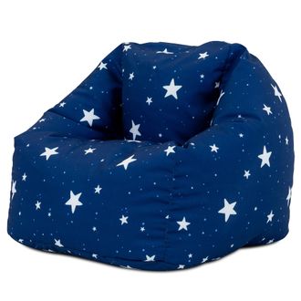 Icon Brand Puf sill&oacute;n infantil azul marino