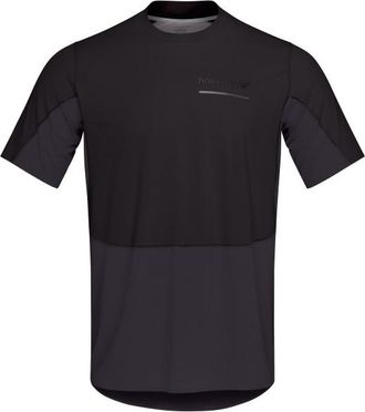 Norr&oslash;na Senja Equaliser Lightweight T-Shirt Laufshirt f&uuml;r Herren | schwarz