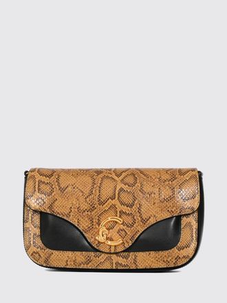 Coccinelle C-Me Python Print Leather Mini Crossbody Bag