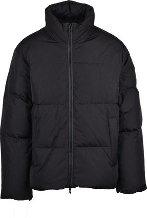 Diesel Black Nylon Down Jacket