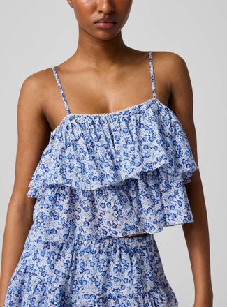 Isabel Marant Womens Erisa ruffled top