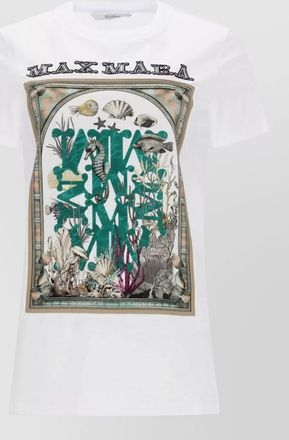Max Mara cotton printed t-shirt