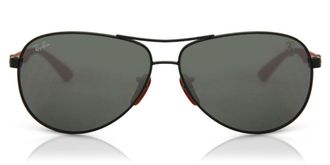 Ray-Ban RB8313M Ferrari F0096G Mens Sunglasses Black Size 61