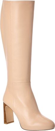 Stuart Weitzman Babette Platform Zip Leather Boot