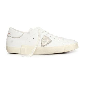 Philippe Model Sneakers, male, White, Size: 12 US Sneakers