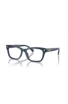 Ralph Lauren 54mm Rectangle optical glasses in Blue at Nordstrom
