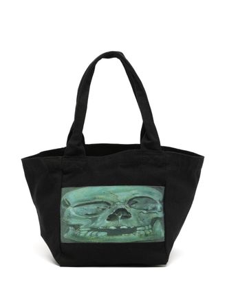 Ottolinger Borsa mini con stampa grafica - Nero