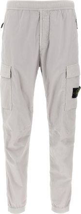 Stone Island Logo Badge Cargo Pants
