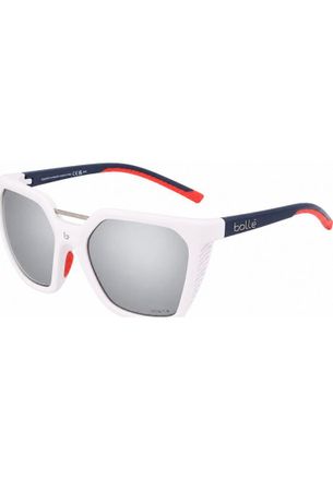 Bolle Womens BS048001 57 Asteria Sunglasses - White - One Size
